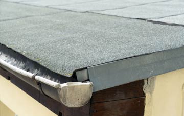 repair or replace Iron Acton flat roofing?